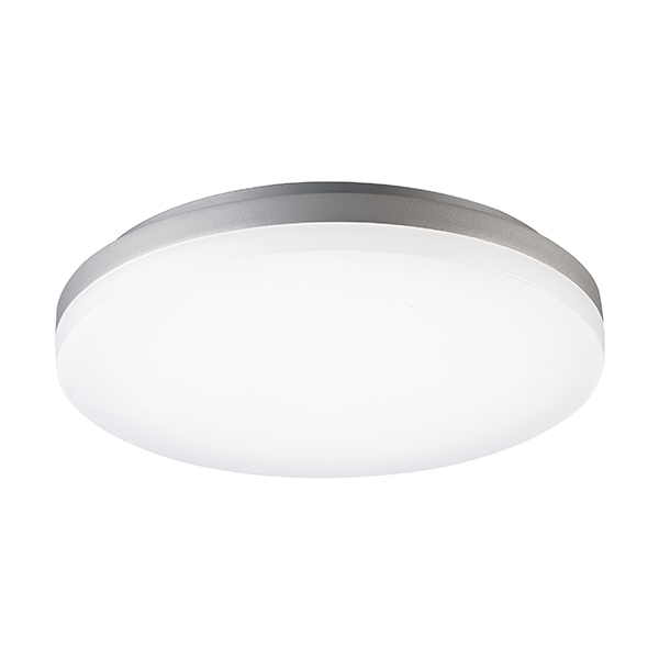 Aufbauleuchte Circel 220mm silber 15W 3000K IP20 120° 1700lm Ra80