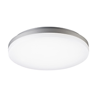 Aufbauleuchte Circel 220mm silber 15W 3000K IP44 120° 1700lm Ra80