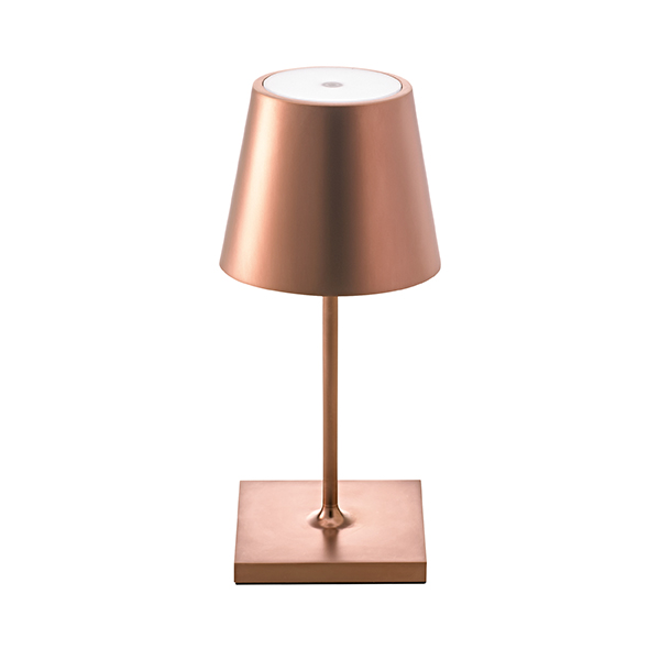 Akku-Tischleuchte Nuindie mini 250mm bronzefarben 2,2W FlexMood 2200K/2700K IP54 168/197lm Ra85 dim