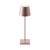 Vorschau: Akku-Tischleuchte Nuindie 380mm rosegold 2,2W FlexMood 2200K/2700K IP54 168/197lm Ra85 dim