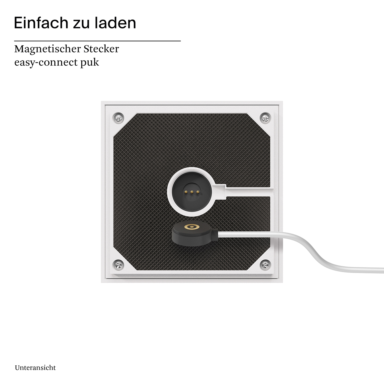 Akku-Tischleuchte Nutalis schneeweiß 2,8W Flex-Mood 2200K/2700K IP54 Ra85 dim