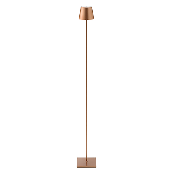 Akku-Stehleuchte Nuindie 1200mm bronzefarben rund 2,2W FlexMood 2200K/2700K IP54 168/197lm Ra8-Neu-