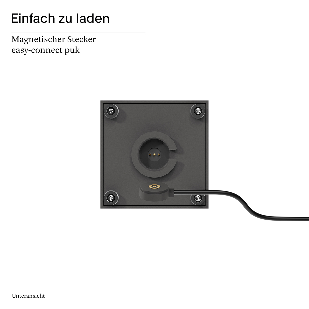 Akku-Tischleuchte Nutalis mini graphitgrau 2,2W Flex-Mood 2200K/2700K IP54 Ra85 dim