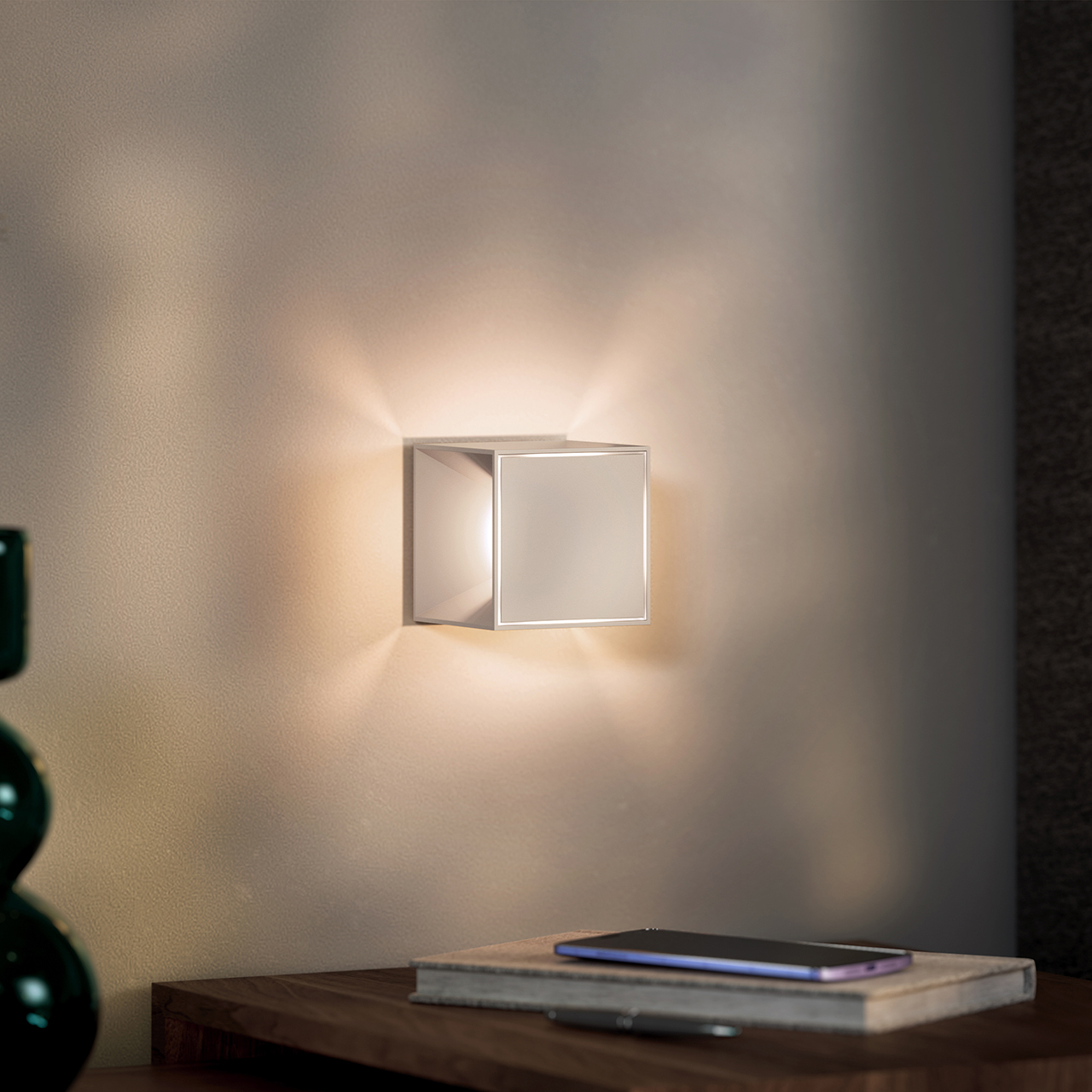 Akku-Tischleuchte Nutalis mini dünenbeige 2,2W Flex-Mood 2200K/2700K IP54 Ra85 dim