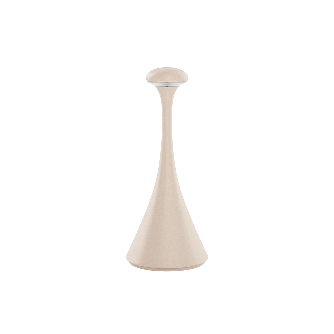 Akku-Tischleuchte Nudrop mini 217mm dünenbeige 1,8W Flex-Mood 2200K/2700K IP54 133lm Ra85 dim