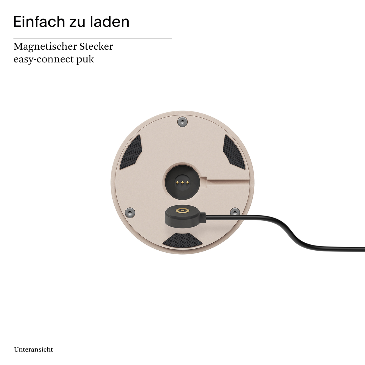 Vorschau: Akku-Tischleuchte Nudrop mini 210mm dünenbeige 1,8W Flex-Mood 2200K/2700K IP54 133lm Ra85 dim