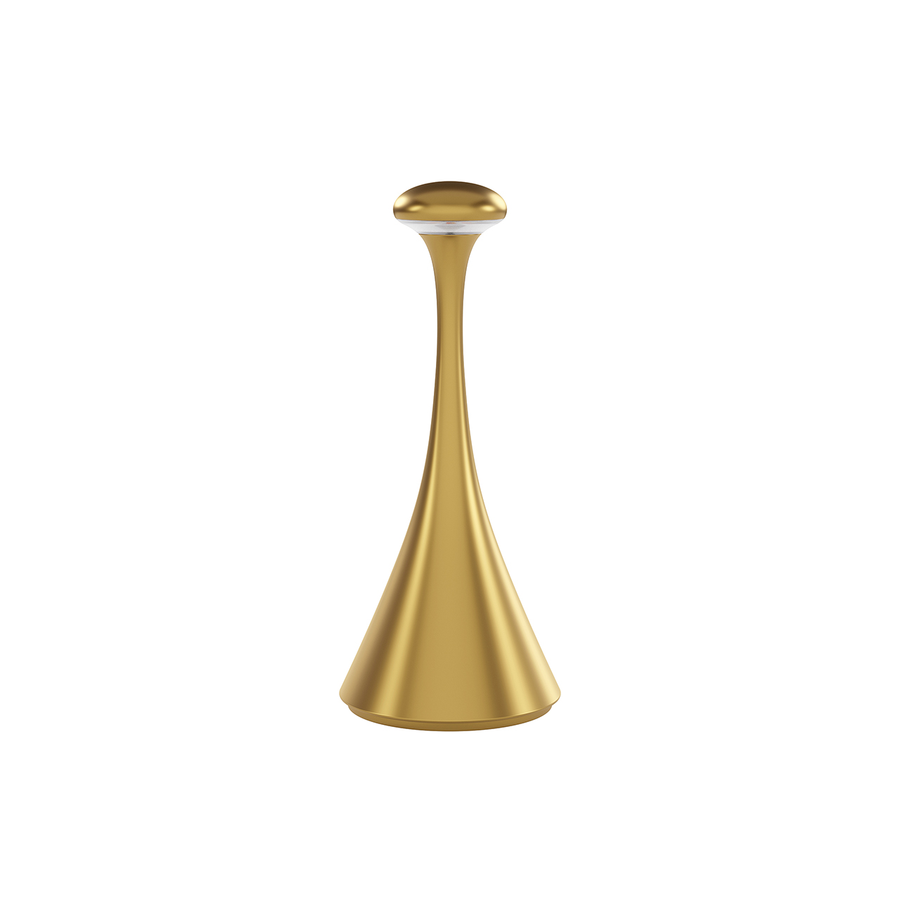 Vorschau: Akku-Tischleuchte Nudrop mini 210mm goldfarben 1,8W Flex-Mood 2200K/2700K IP54 133lm Ra85 dim