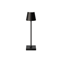 Akku-Tischleuchte Nuindie pocket 210mm nachtschwar 1,4W Flex-Mood 2200K/2700K IP54 Ra85 USB-C dim