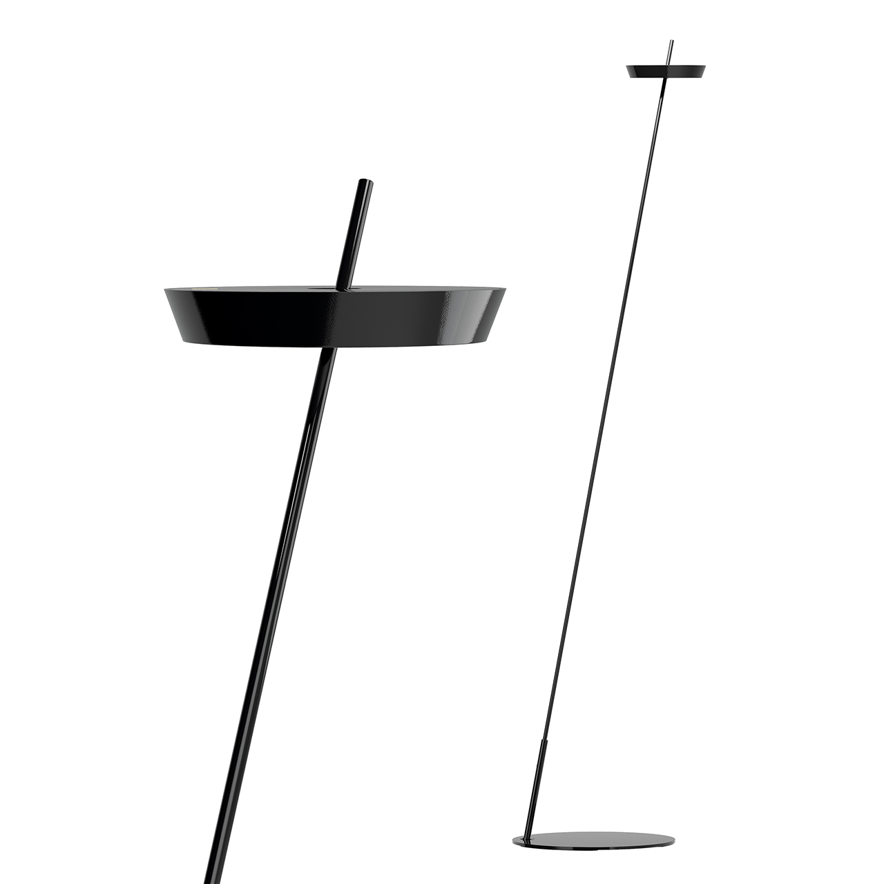 Akku-Stehleuchte Mahina USB-C 1300mm schwarz 2,2W FlexMood 2200K/2700K IP20 168/181lm Ra85 dim