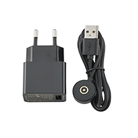 Vorschau: Easy-Connect Puk Ladekabel inkl Netzteil Schwarz 1.200mm