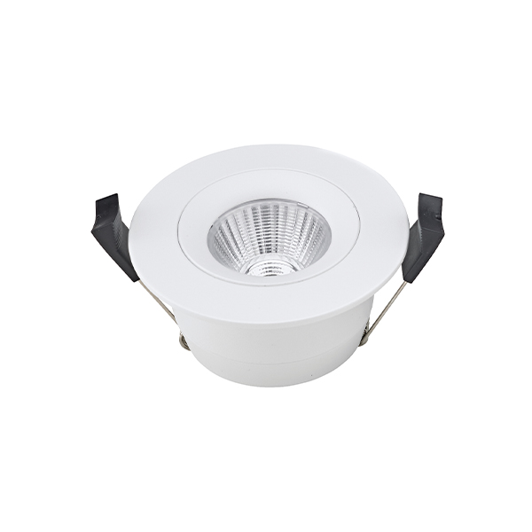 Einbauleuchte Argent IP54 BM68/83mm weiß IP54 8W 3000-2000K 36° 430lm Ra90 dtw 360° schwenkbar