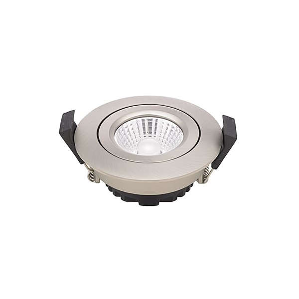 Einbauleuchte 68 Diled 6W 360lm 2700-2100K stahl 36° dim dtw