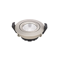 Vorschau: Einbauleuchte 68 Diled 6W 360lm 2700-2100K stahl 36° dim dtw