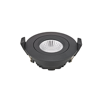 Vorschau: Einbauleuchte 68 Diled 6W 360lm 2700-2100K schwarz 36° dtw