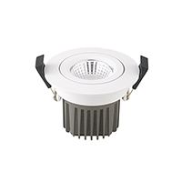 Einbauleuchte 68 Diled 10W 610lm 2700K-2100K dtw weiß 36°