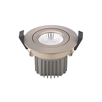 Einbauleuchte 68 Diled 10W 640lm 2700K dim stahl 36°