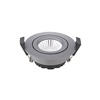 Vorschau: Einbauleuchte 68 Diled 6W 360lm 2700K-2100K Anthrazit 36° dim