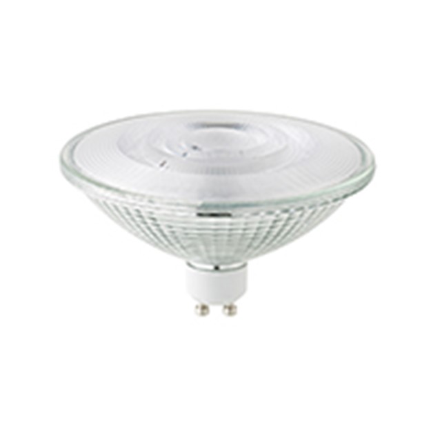 15W ES111 Luxar Glas GU10 1100lm 2700K 25° dim