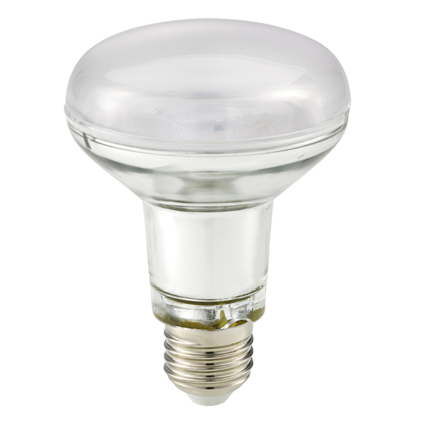 9,6W R80 LUXAR Glas E27 700lm 2700K 36° dim