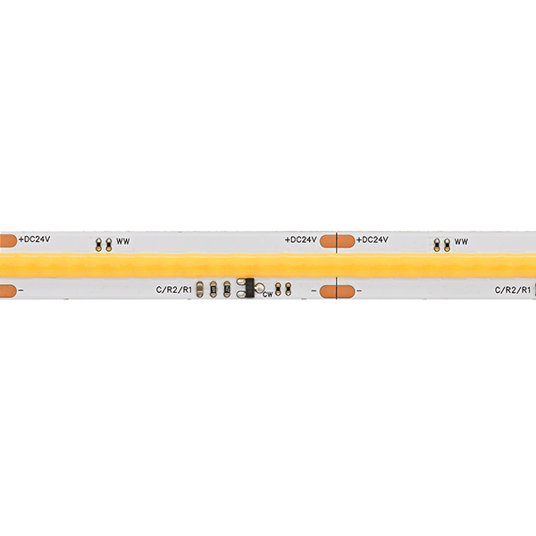 12W/m COB DTW LED-Streifen 2700K-2200K 5m 560 LED/m IP20 24V 960lm/m RA90