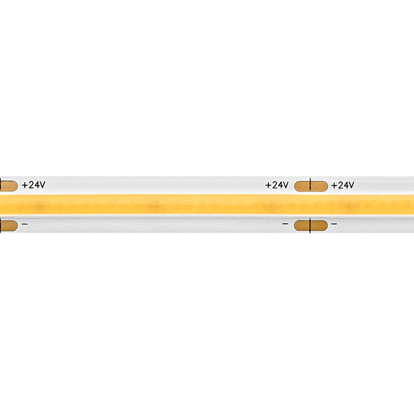 10W/m COB LED-Streifen Narrow 2700K 5m 512 LED/m IP20 24V 950lm/m RA90