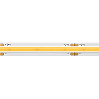 Vorschau: 10W/m COB LED-Streifen Narrow 2700K 5m 512 LED/m IP20 24V 950lm/m RA90