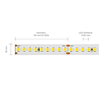 Vorschau: 12W/m HE PRO LED-Streifen 2700K 5m 180 LED/m IP20 24V 2232lm/m RA90