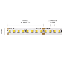 Vorschau: 14,4W/m Nature LED-Streifen 2700K 5m 160 LED/m IP20 24V 2395lm/m RA96