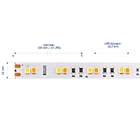 Vorschau: 14,4W/m Dim-To-Warm LED-Streifen 3500-2100K 5m