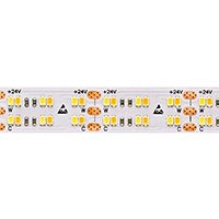 Vorschau: 38,4W/m Tunable White LED-Streifen 2100-4000K 5m 480 LED/m IP20 24V 3200lm RA90