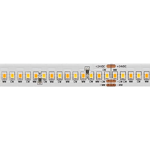 20W/m Tunable White LED-Streifen 5000-2700K 5m 288LED/m IP20 24V