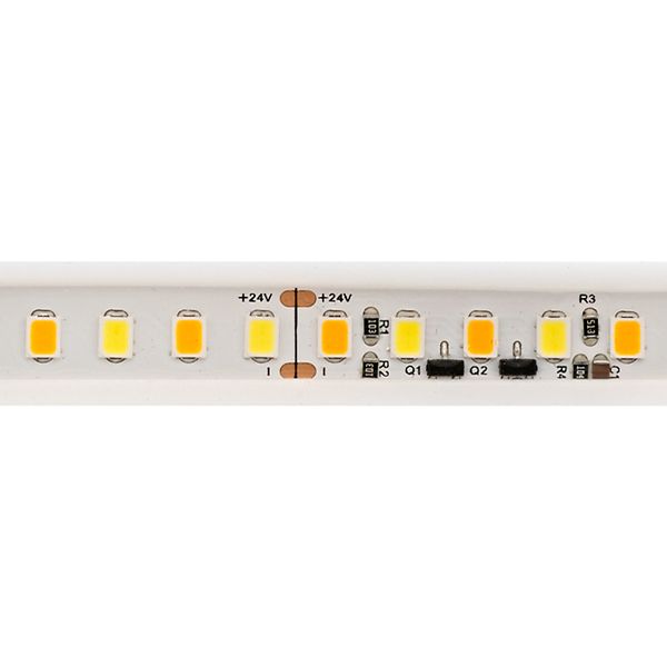 10W/m Dim-To-Warm LED-Streifen 4000-2200K 5m 168LED/m IP67 24V 1016lm RA80