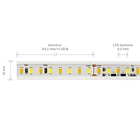 Vorschau: 10W/m Dim-To-Warm LED-Streifen 5000-2200K 5m -Abverkaufsartikel-