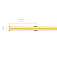 Vorschau: 10W/m R2R COB LED-Streifen 2700K 5m 480 LED/m IP20 24V 900lm/m RA90