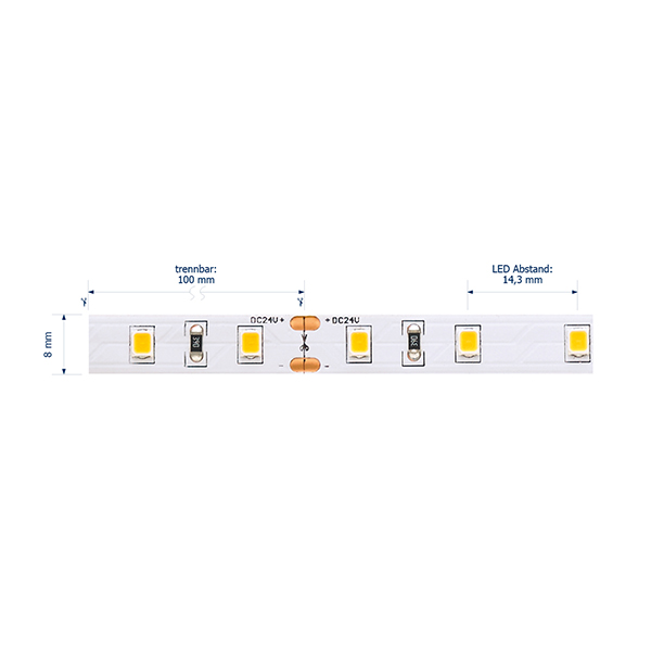 12W/M ESSENTIAL LED-Streifen 2700K IP54 5M -Abverkaufsartikel-