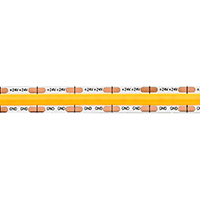 10W/m COB mini cut LED-Streifen 2700K 5m 528 LED/m IP20 24V 650lm/m RA90