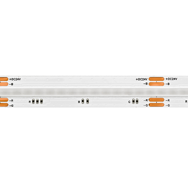 15W/m COB LED-Streifen RGB 5m 840 LED/m IP20 24V 544lm/m RA90