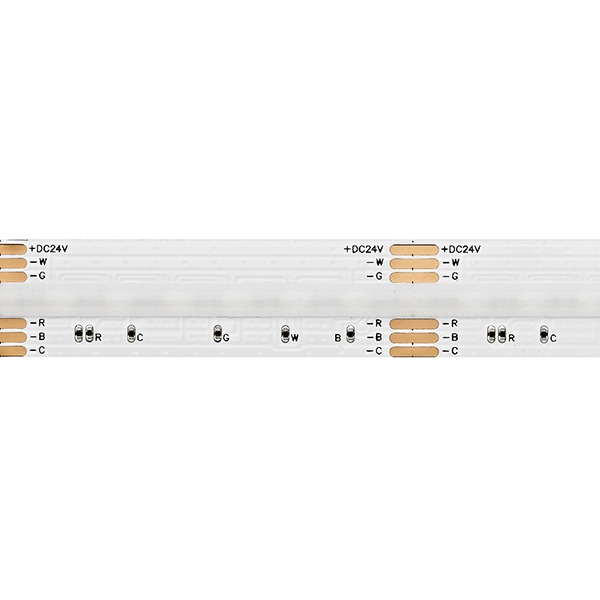 16W/m COB LED-Streifen RGB/TW 5m 840 LED/m IP20 24V 925lm/m RA90