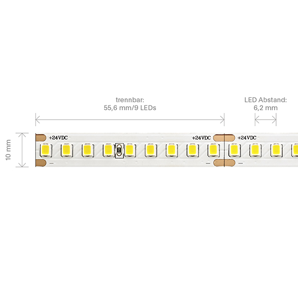 7,5W/m HE PRO LED-Streifen 2700K 5m -Abverkaufsartikel-