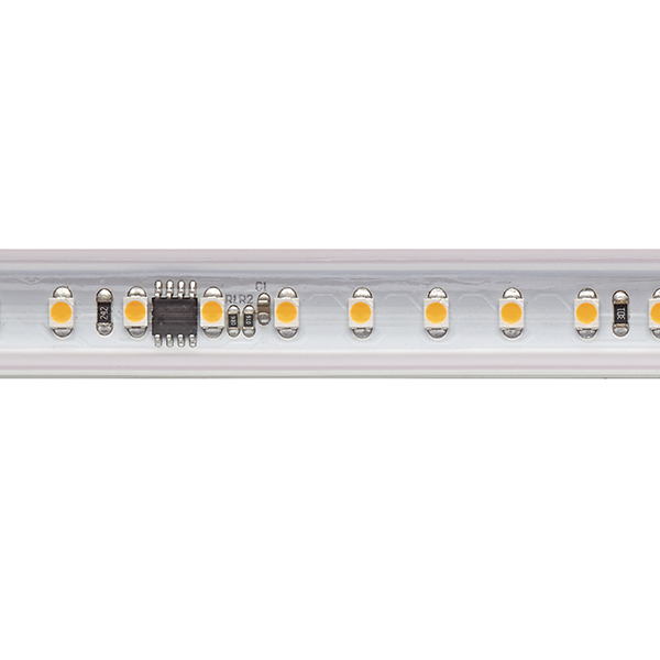 8W/m Hochvolt LED-Streifen 2700K 25m 120LED/m IP65 230V 560lm/m Ra90