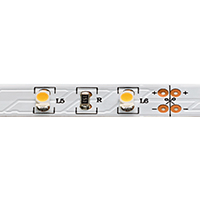 4,8W/m LED-STREIFEN 6500K INDOOR 5M 24V 1600lm/W 60 LED/m 120° IP20