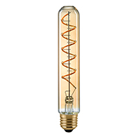 4W Curved Röhre gold E27 250lm 1800K dim