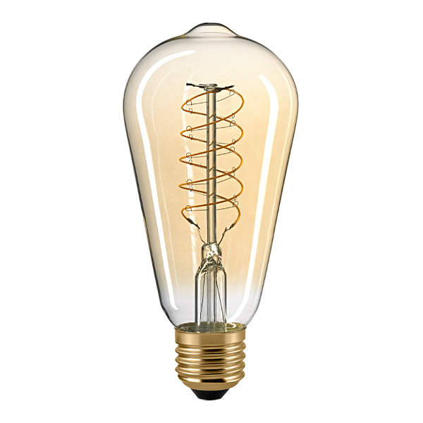 7W SLIM Rustika Filament gold E27 640lm 2500K VDS