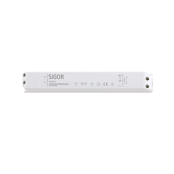 Powerline Treiber Base 150W 24VDC 310x40x40 6,25A IP20