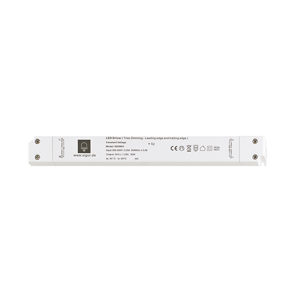 Netzteil Powerline Triac Slim 30W 24V 260x30x19mm 1,25A IP20