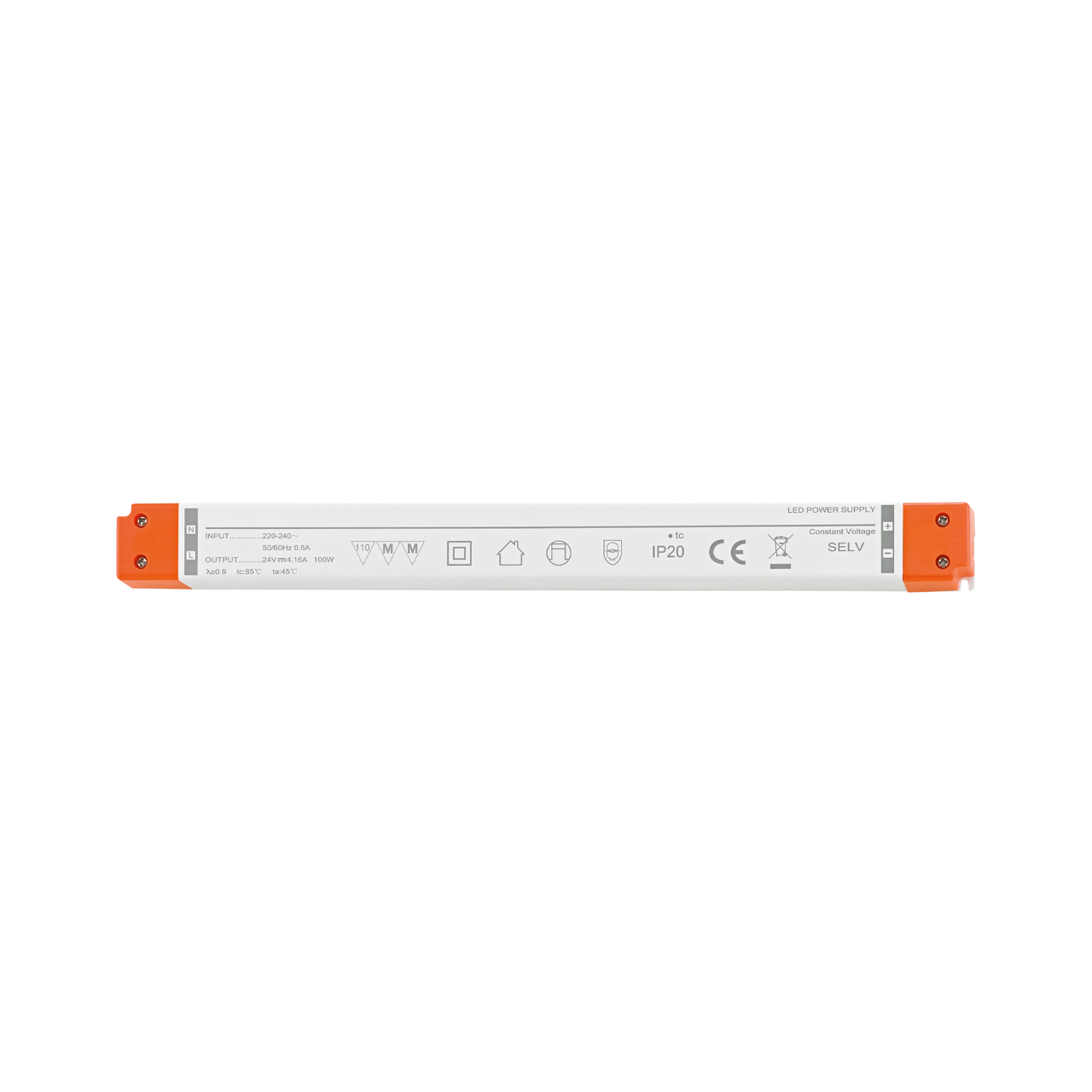 Netzteil Powerline Slim 100W 24VDC 321x30x18mm 4,17A IP20