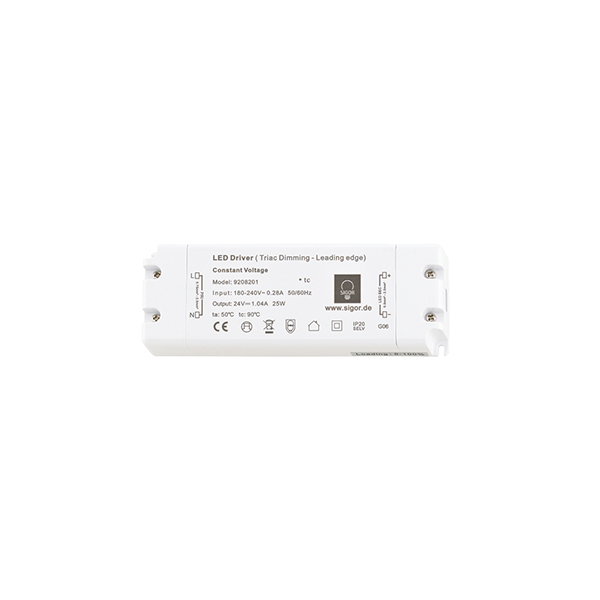 Powerline Netzteil Triac Flat 25W 24VDC 155x54x20mm 1,04A IP20