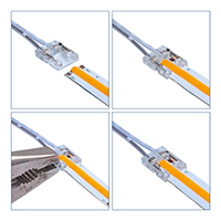 Vorschau: Kabelverbinder für 10mm COB-Streifen einfarbig