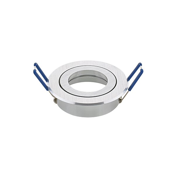 Einbaustrahler RING 83mm alu gebürstet schwenkbar